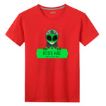 Alienish. Unisex Front Print T-shirt