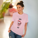 I won't bite Organic Unisex T-shirt