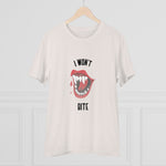 I won't bite Organic Unisex T-shirt