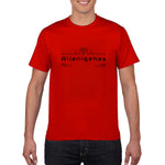 Alienigenas. Unisex Front Print T-shirt