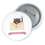 Smitten as a kitten Pin Buttons