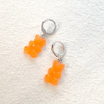 Cute Acrylic Gummy Bear Dangle Earrings