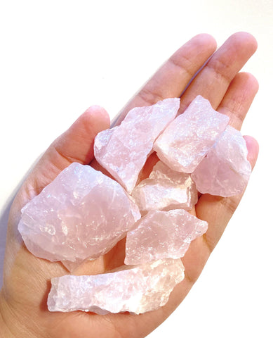 Raw Rose Quartz Stone