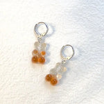 Cute Acrylic Gummy Bear Dangle Earrings