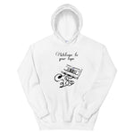 Stats Collection | Welcome to Your Tape Hooded Sweatshirt