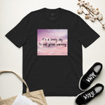 end global warming Unisex recycled t-shirt