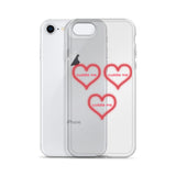 Cuddle Me Transparent iPhone Case - Lustue