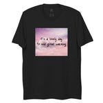 end global warming Unisex recycled t-shirt