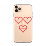 Cuddle Me Transparent iPhone Case - Lustue