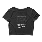 THE TRUTH IS OUT THERE Women’s Crop Tee