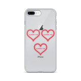 Cuddle Me Transparent iPhone Case - Lustue