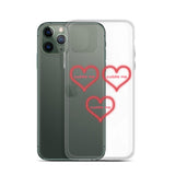 Cuddle Me Transparent iPhone Case - Lustue