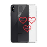 Cuddle Me Transparent iPhone Case - Lustue