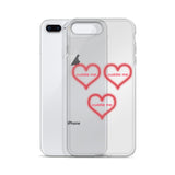 Cuddle Me Transparent iPhone Case - Lustue