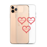 Cuddle Me Transparent iPhone Case - Lustue