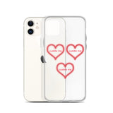 Cuddle Me Transparent iPhone Case - Lustue