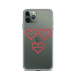 Cuddle Me Transparent iPhone Case - Lustue