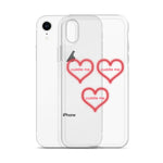 Cuddle Me Transparent iPhone Case - Lustue