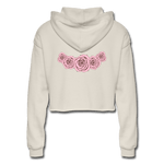 Young & Wild Rose Women's Cropped Hoodie - dust