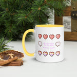 it's better to be nice Mug with Color Inside